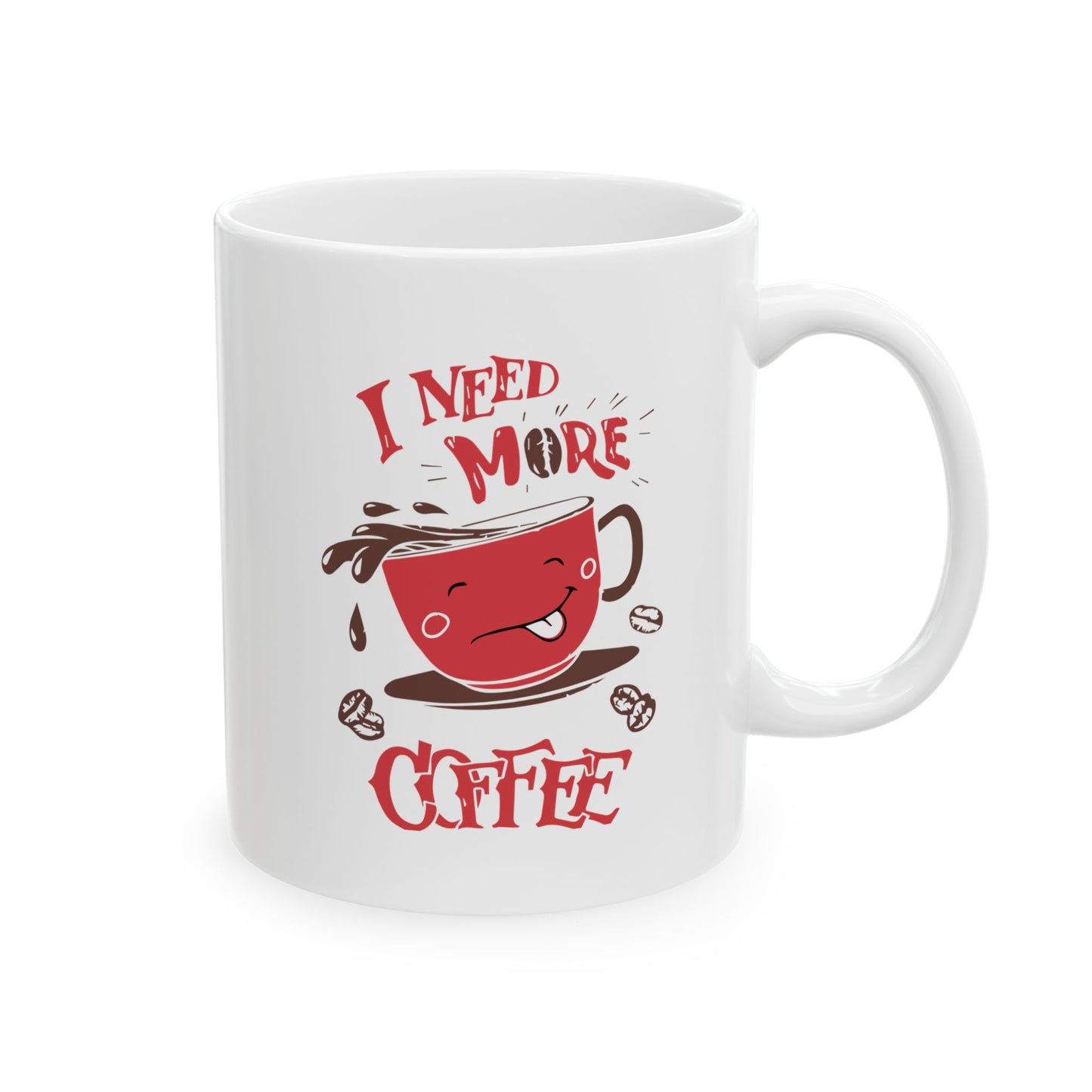Funny Coffee Lover Ceramic Mug - Perfect Gift for Café Enthusiasts - CHILL T-SHIRT