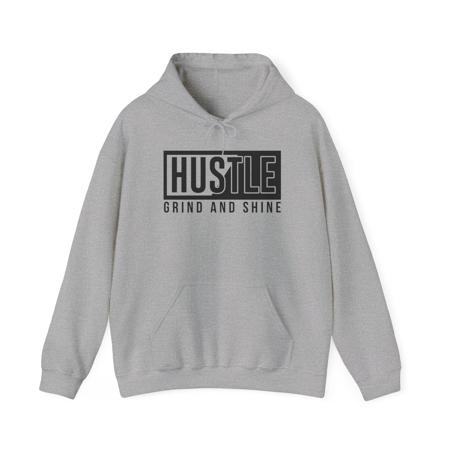 Hustle Grind and Shine Hoodie for Goal-Getters