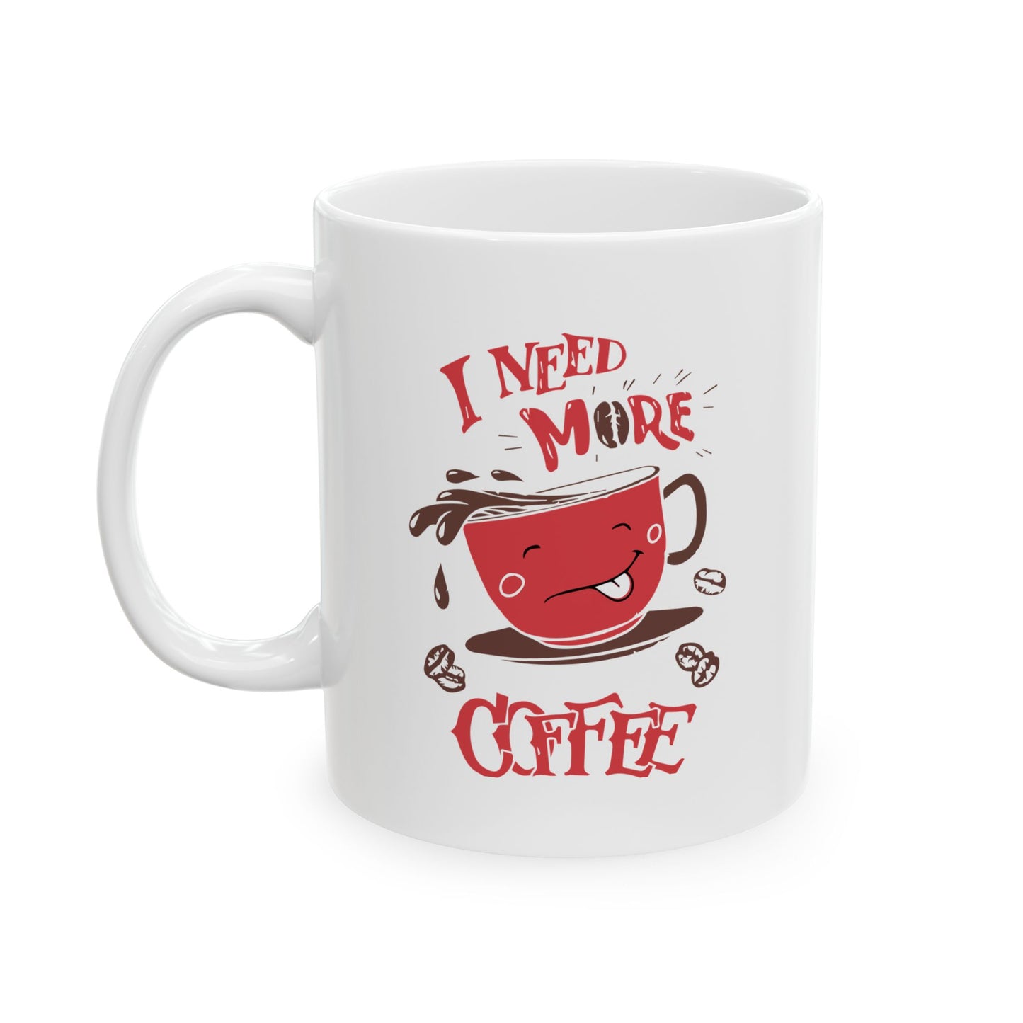Funny Coffee Lover Ceramic Mug - Perfect Gift for Café Enthusiasts - CHILL T-SHIRT