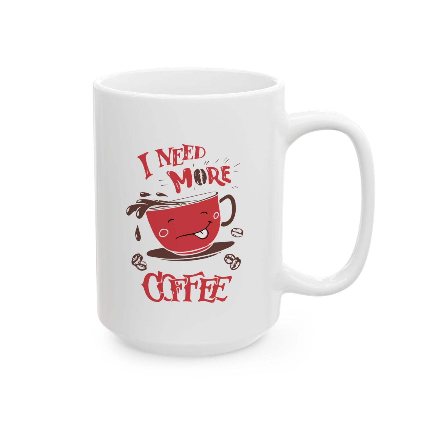 Funny Coffee Lover Ceramic Mug - Perfect Gift for Café Enthusiasts - CHILL T-SHIRT