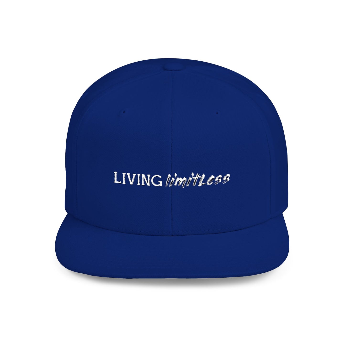 Living Limitless Flat Bill Snapback | Trendy Cap for Everyday Style