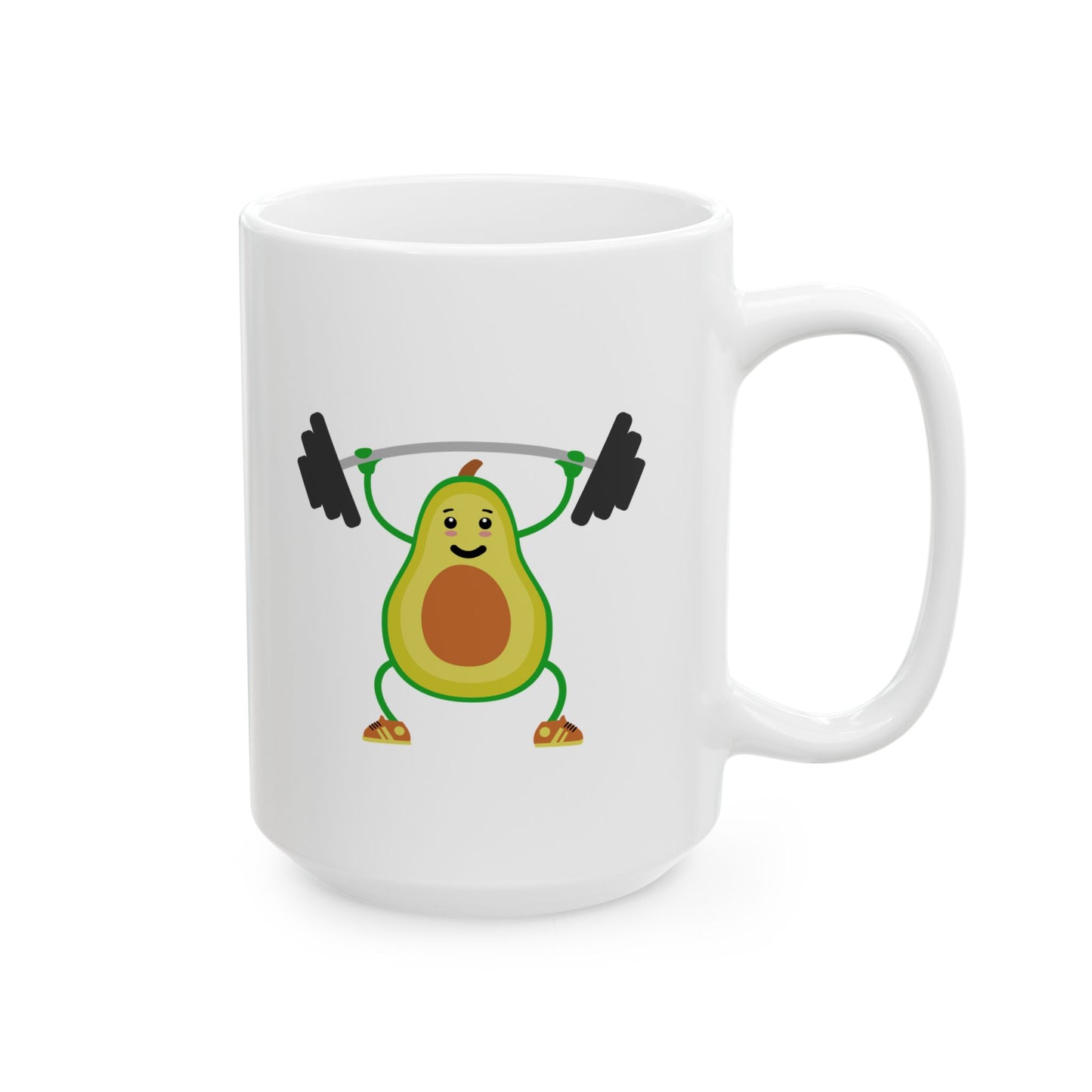 Cheerful Pear Ceramic Mug - 11oz & 15oz - Perfect for Nature Lovers - CHILL T-SHIRT