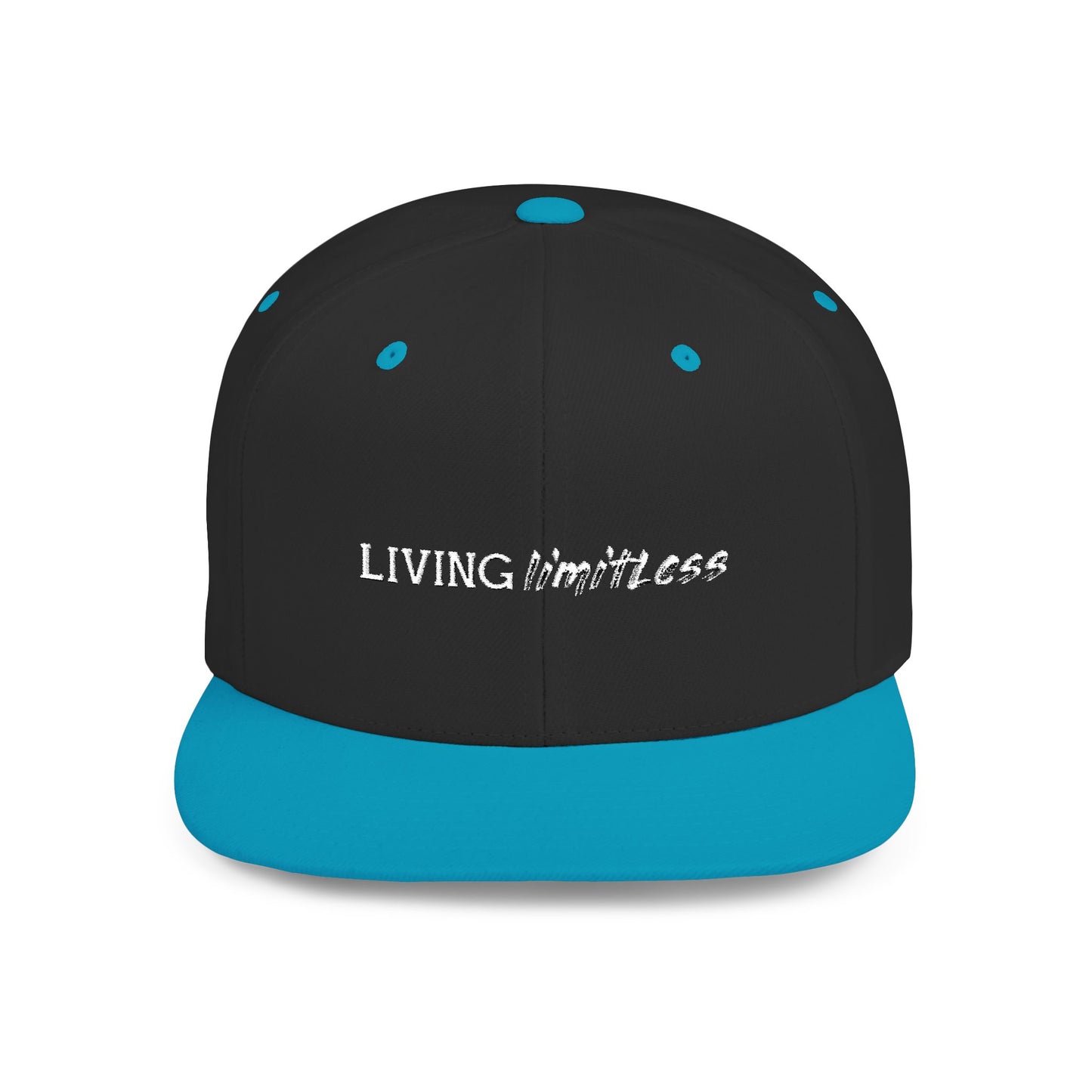 Living Limitless Flat Bill Snapback | Trendy Cap for Everyday Style