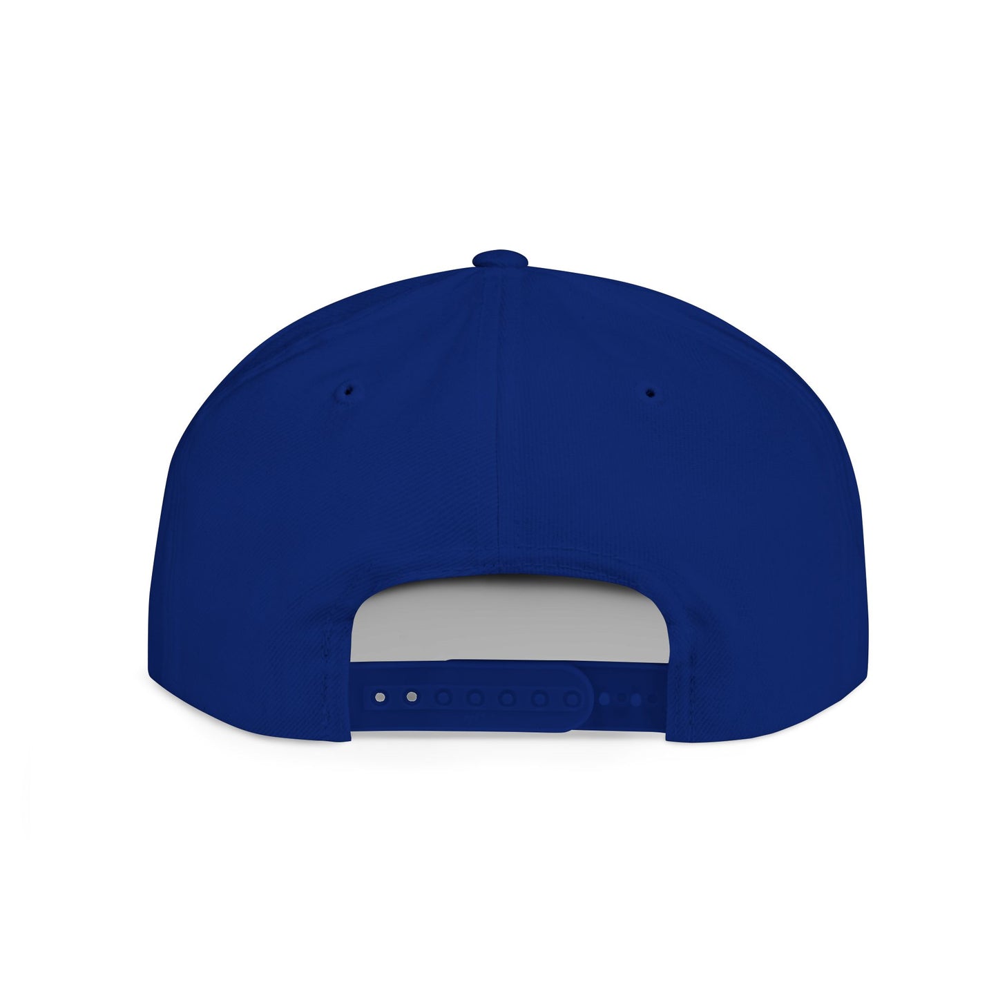 Fitness-Inspired Flat Bill Snapback Hat - 'Installing Muscles'