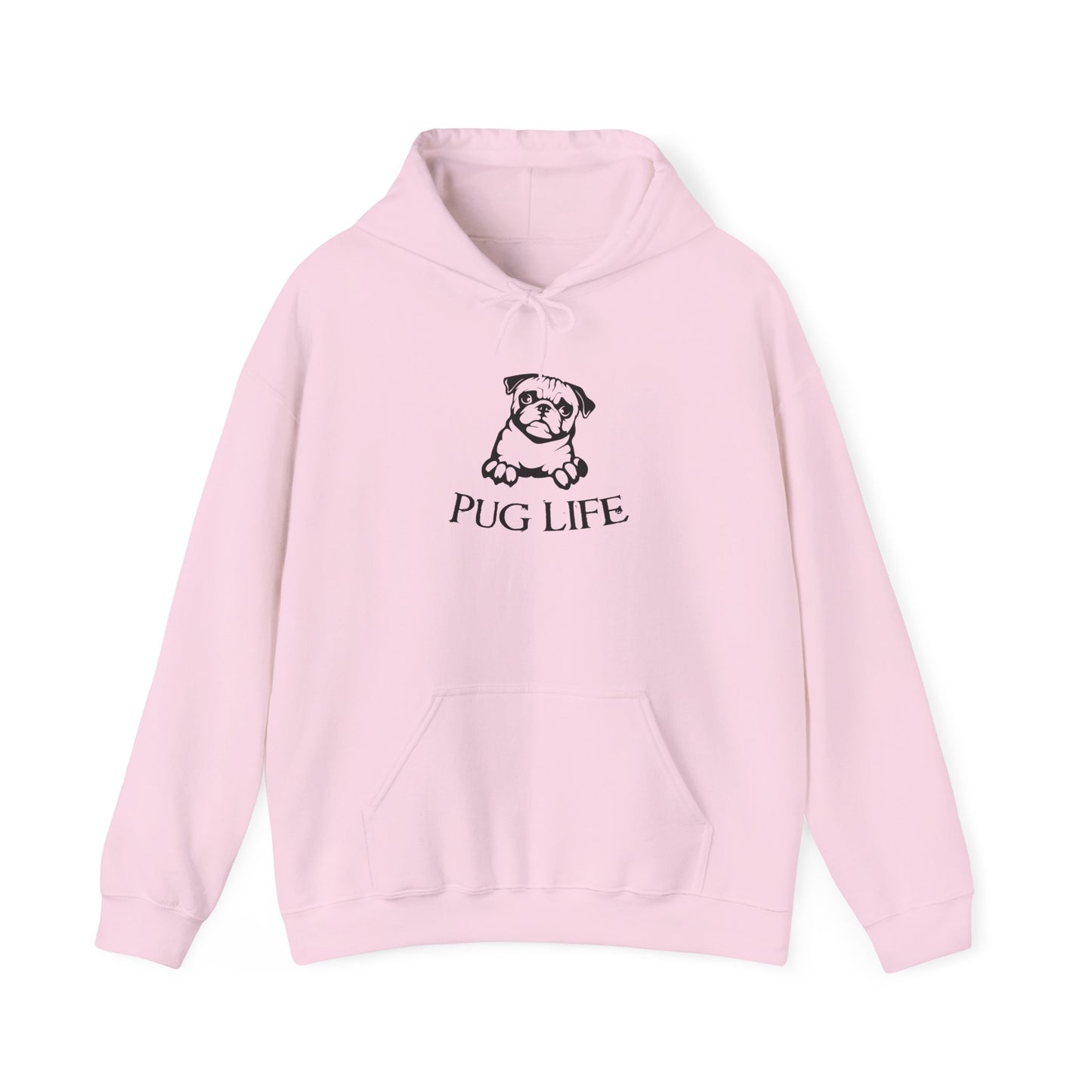Pug Life Unisex Hooded Sweatshirt - Perfect for Dog Lovers - CHILL T-SHIRT