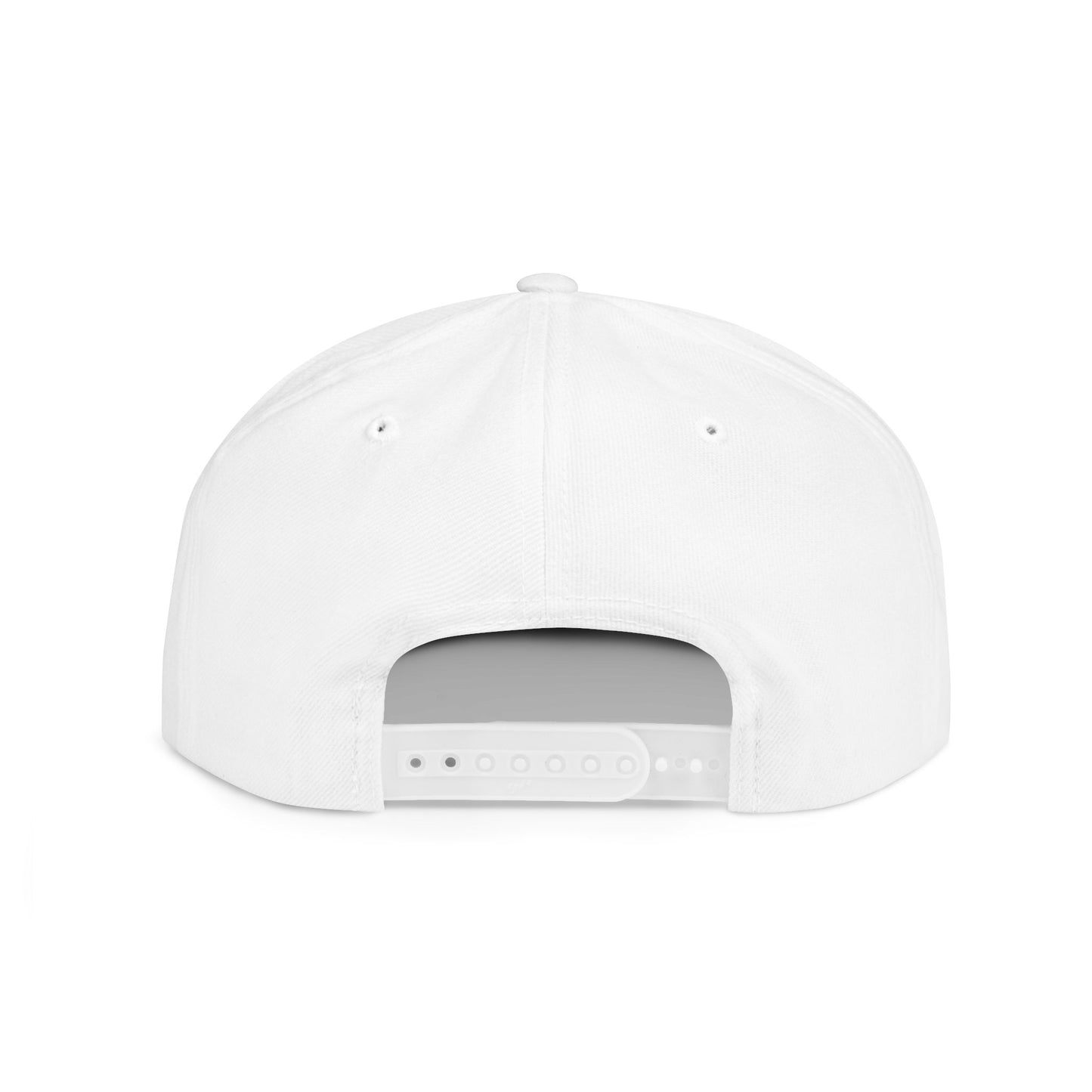 Holly Jolly Flat Bill Snapback Cap - Festive Holiday Hat