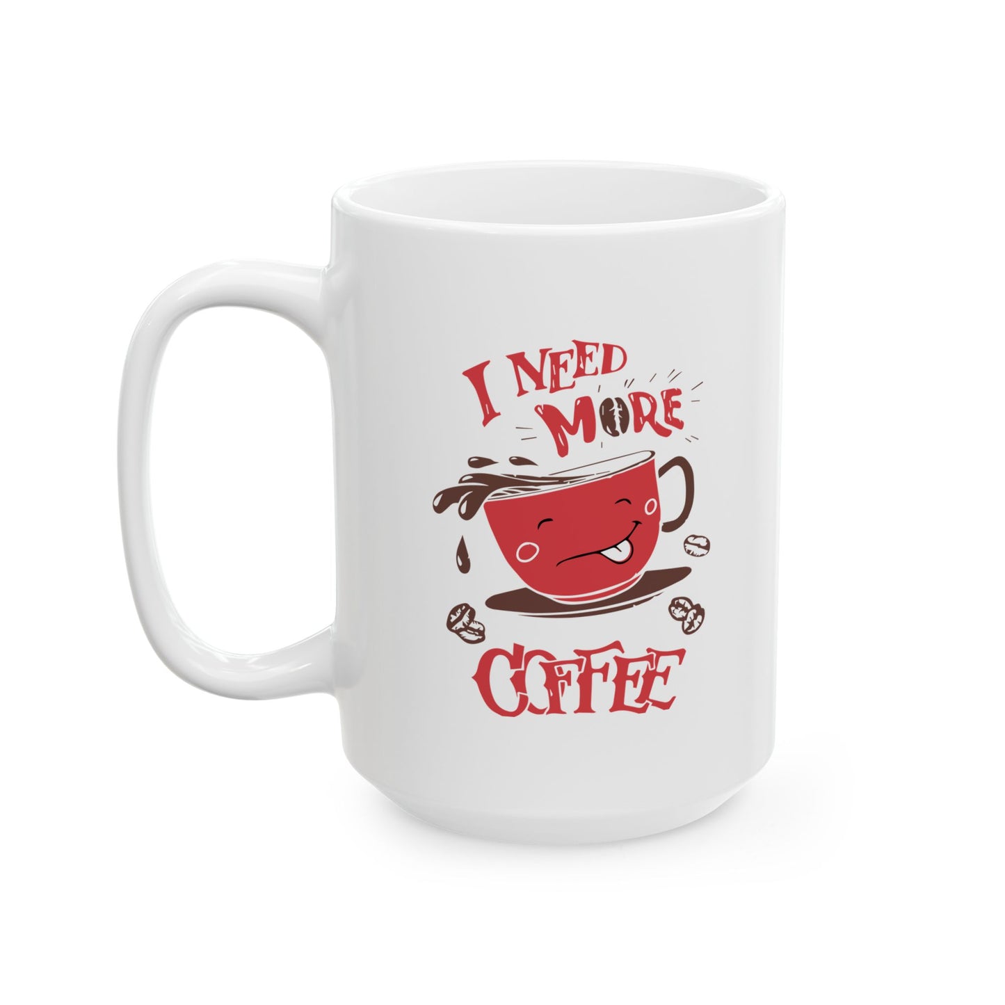 Funny Coffee Lover Ceramic Mug - Perfect Gift for Café Enthusiasts - CHILL T-SHIRT