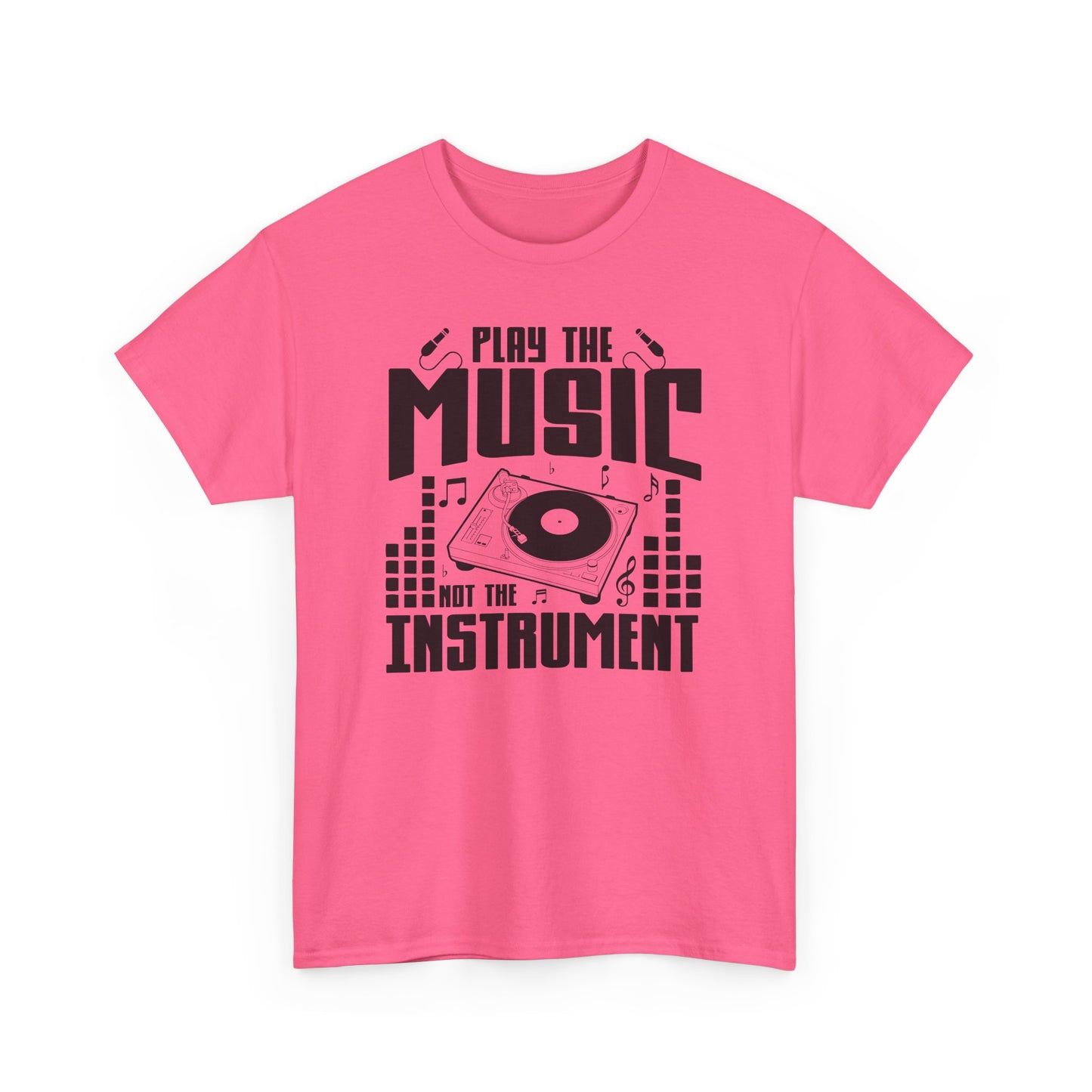 Light Version"Play the Music Instrument" Unisex Heavy Cotton Tee - Music Lover's T-Shirt for Musicians and Fans - CHILL T-SHIRT