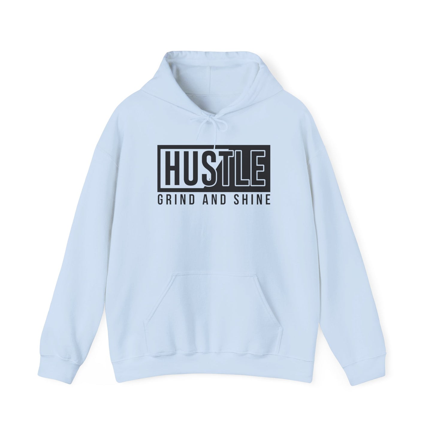 Hustle Grind and Shine Hoodie for Goal-Getters