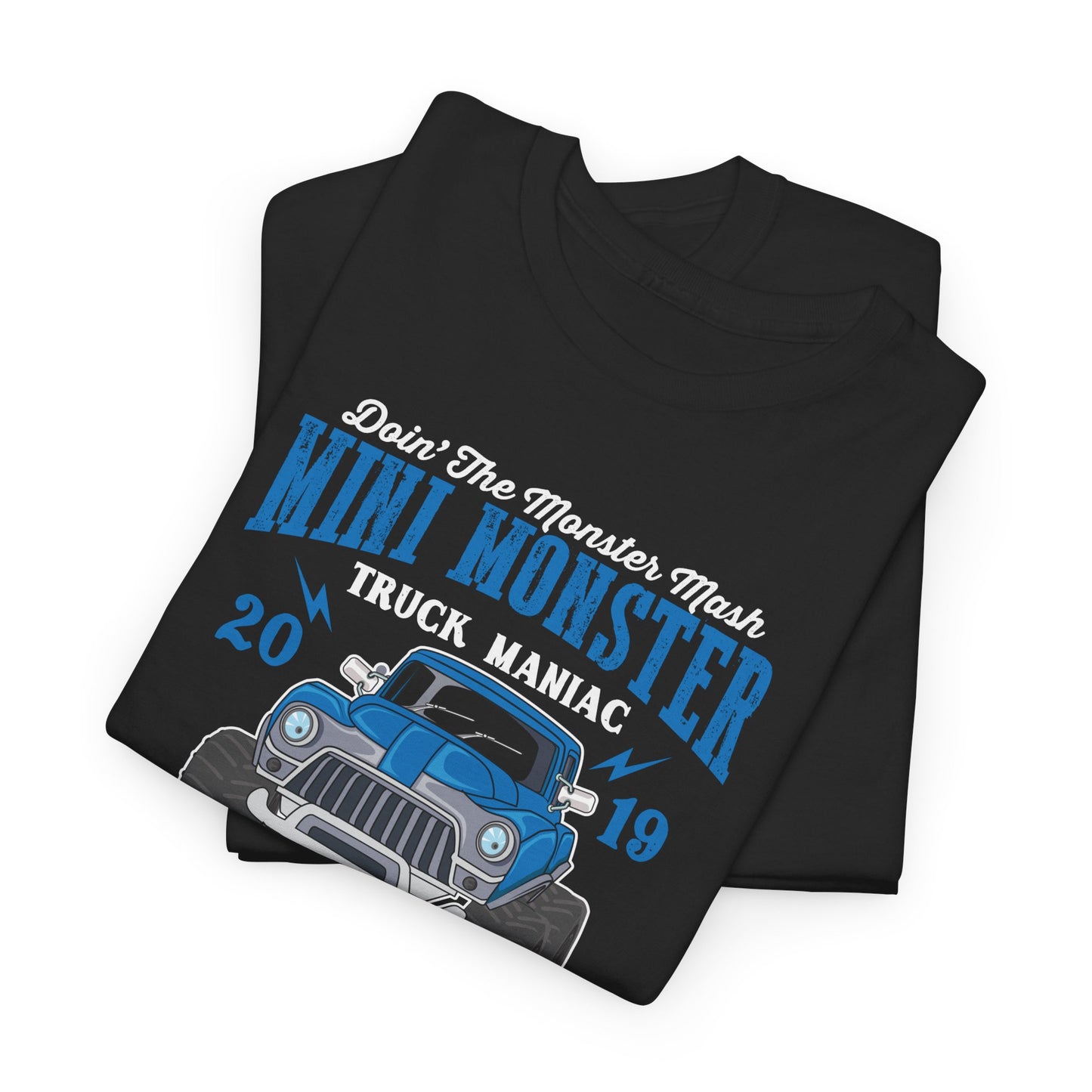 Mini Monster Truck Mania Unisex Tee - Perfect for Little Truckers! T-Shirt - CHILL T-SHIRT