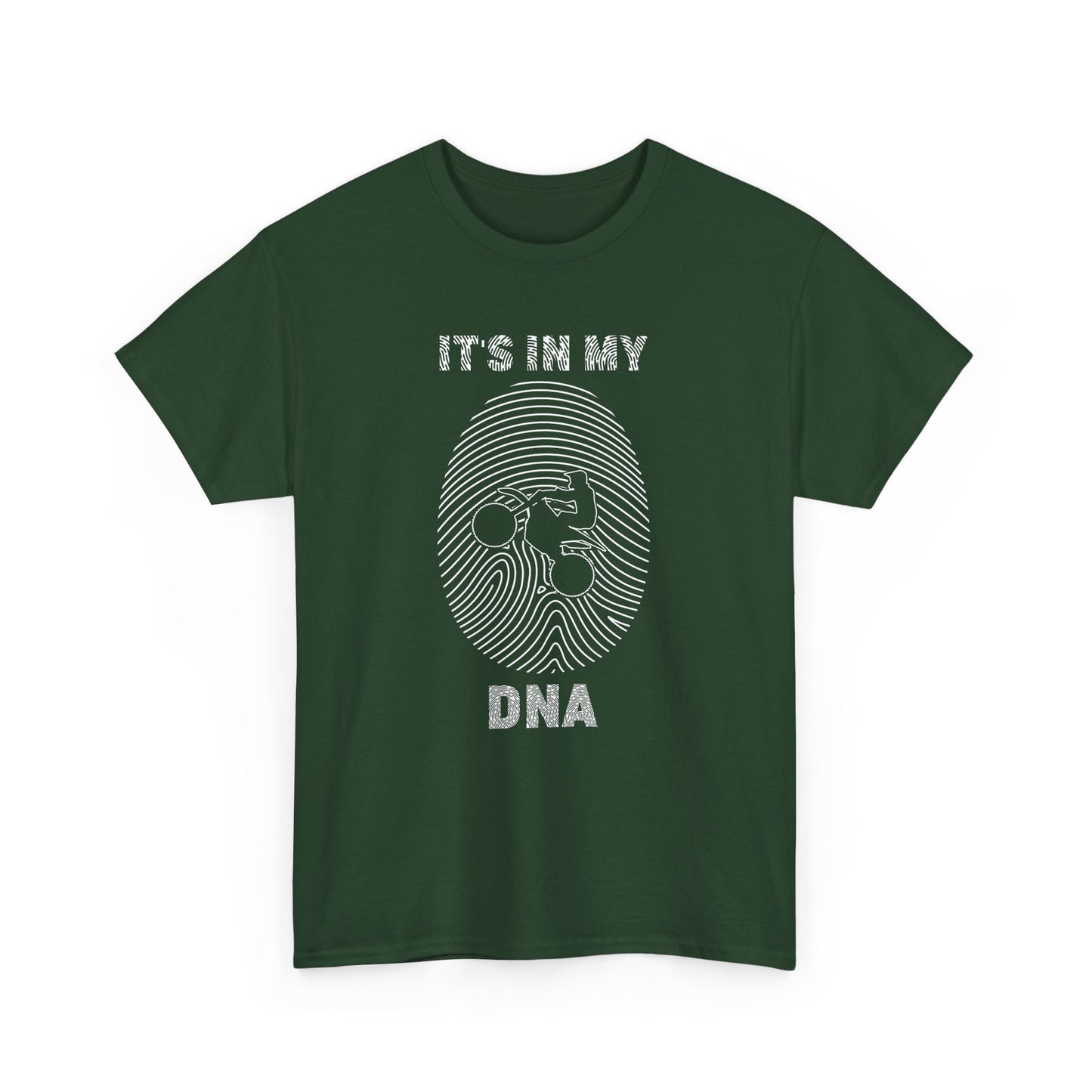 Unisex Heavy Cotton Tee - "It's in My DNA" Motorcycle Theme T-Shirt - CHILL T-SHIRT
