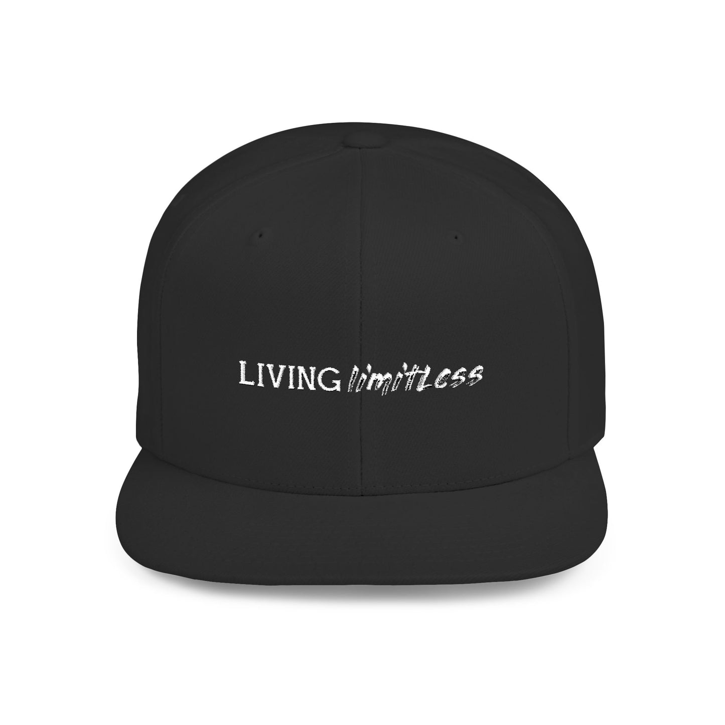 Living Limitless Flat Bill Snapback | Trendy Cap for Everyday Style