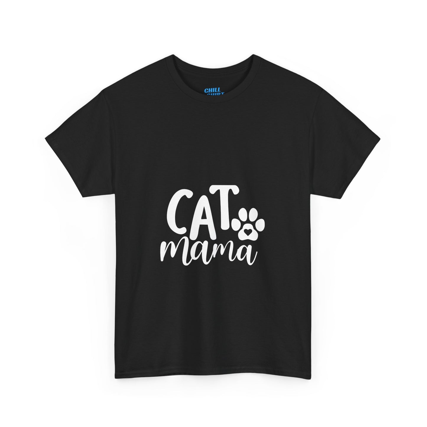 Cat Mama Unisex Heavy Cotton Tee - Perfect Gift for Cat Lovers