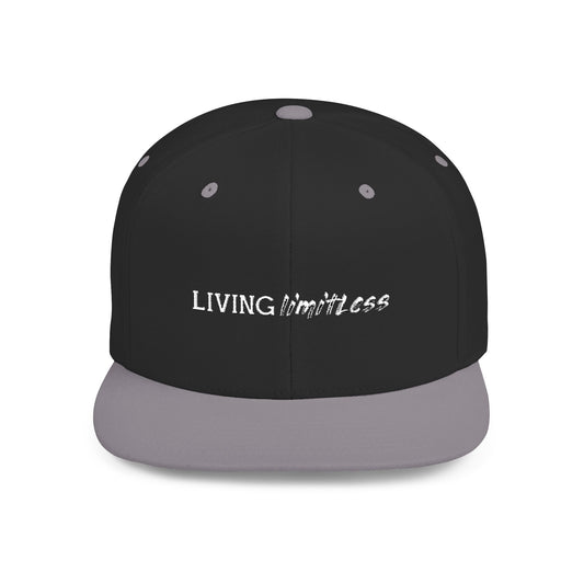 Living Limitless Flat Bill Snapback | Trendy Cap for Everyday Style