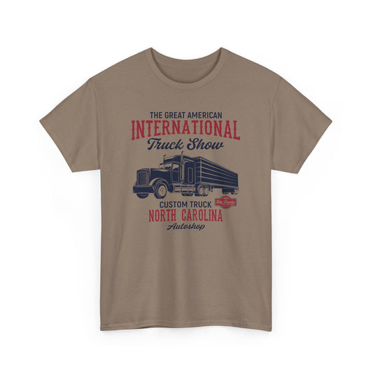 Great American Truck Show Unisex Heavy Cotton Tee - North Carolina Edition T-Shirt - CHILL T-SHIRT