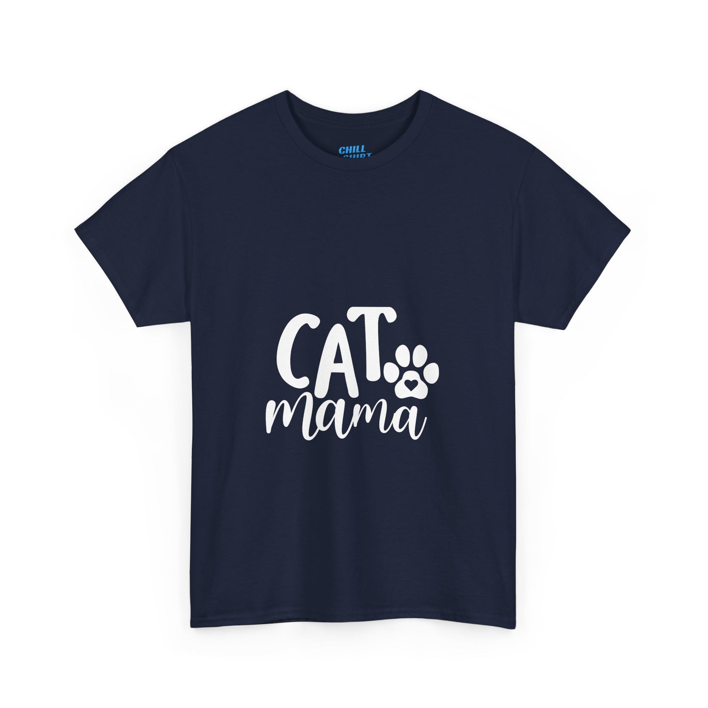 Cat Mama Unisex Heavy Cotton Tee - Perfect Gift for Cat Lovers