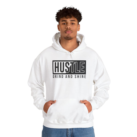 Hustle Grind and Shine Hoodie for Goal-Getters