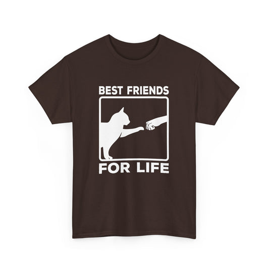 Best Friends For Life Heavy Cotton Tee T-Shirt - CHILL T-SHIRT