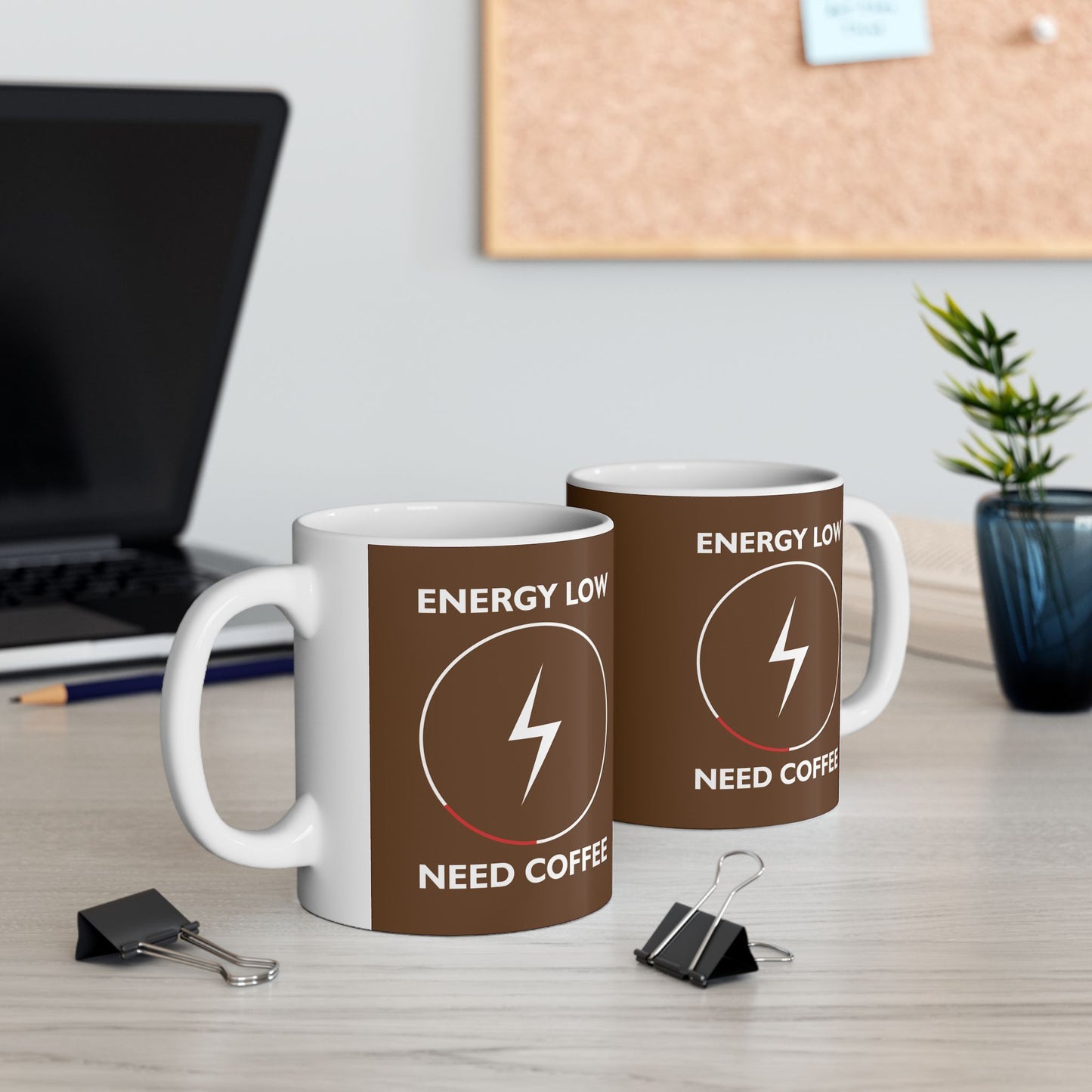Coffee Level Ceramic Mug - 11oz & 15oz - Perfect Gift for Coffee Lovers - CHILL T-SHIRT
