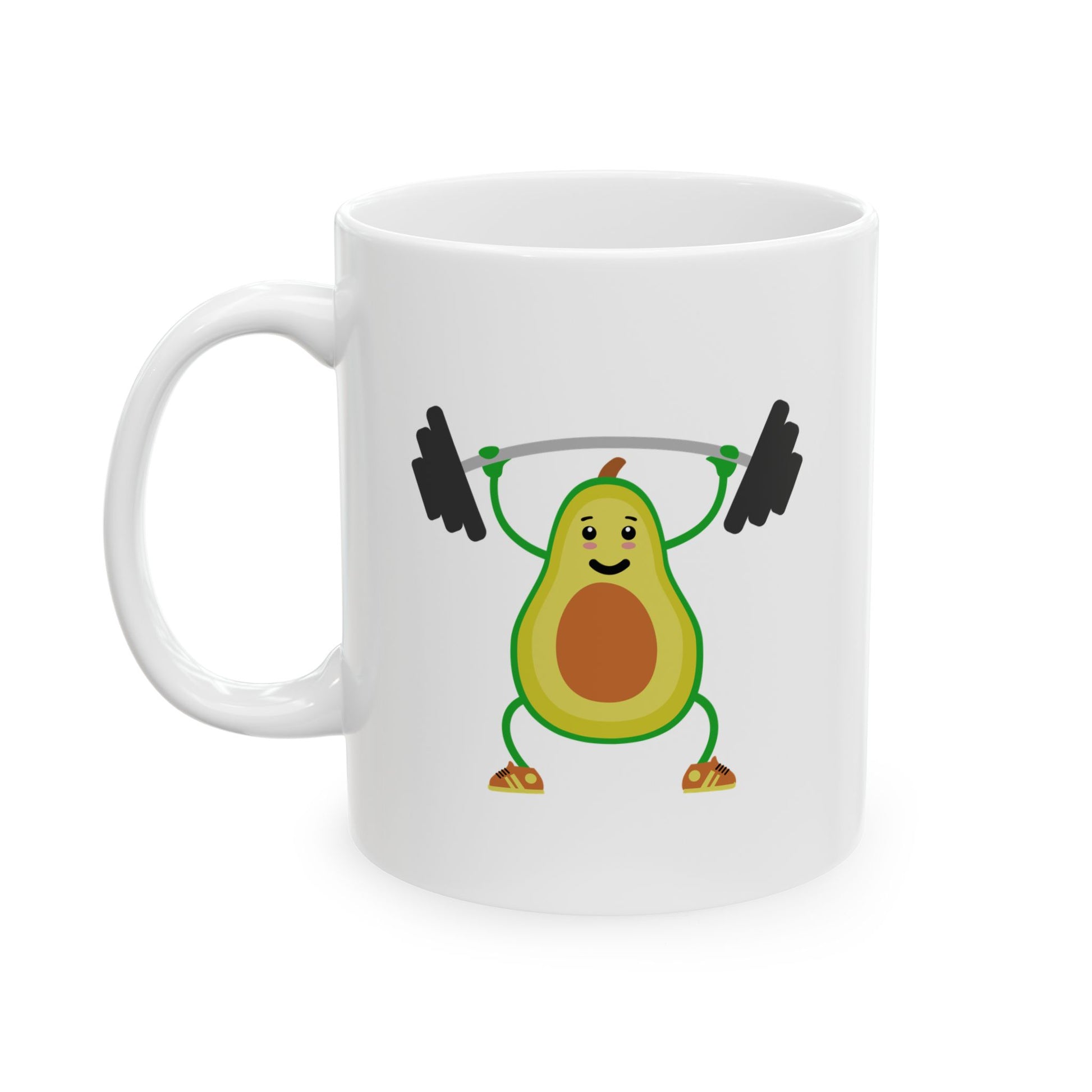 Cheerful Pear Ceramic Mug - 11oz & 15oz - Perfect for Nature Lovers - CHILL T-SHIRT