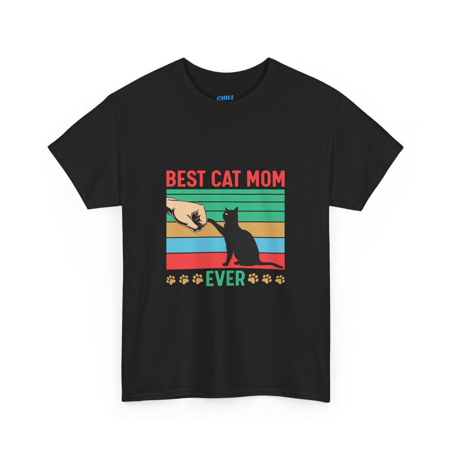 Best Cat Mom Ever Unisex Heavy Cotton Tee